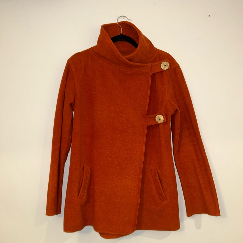ARK IMPORTS Orange Fleece Jacket